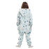 Snuggs Kids Blanket Onesie Pastel Blue Stars